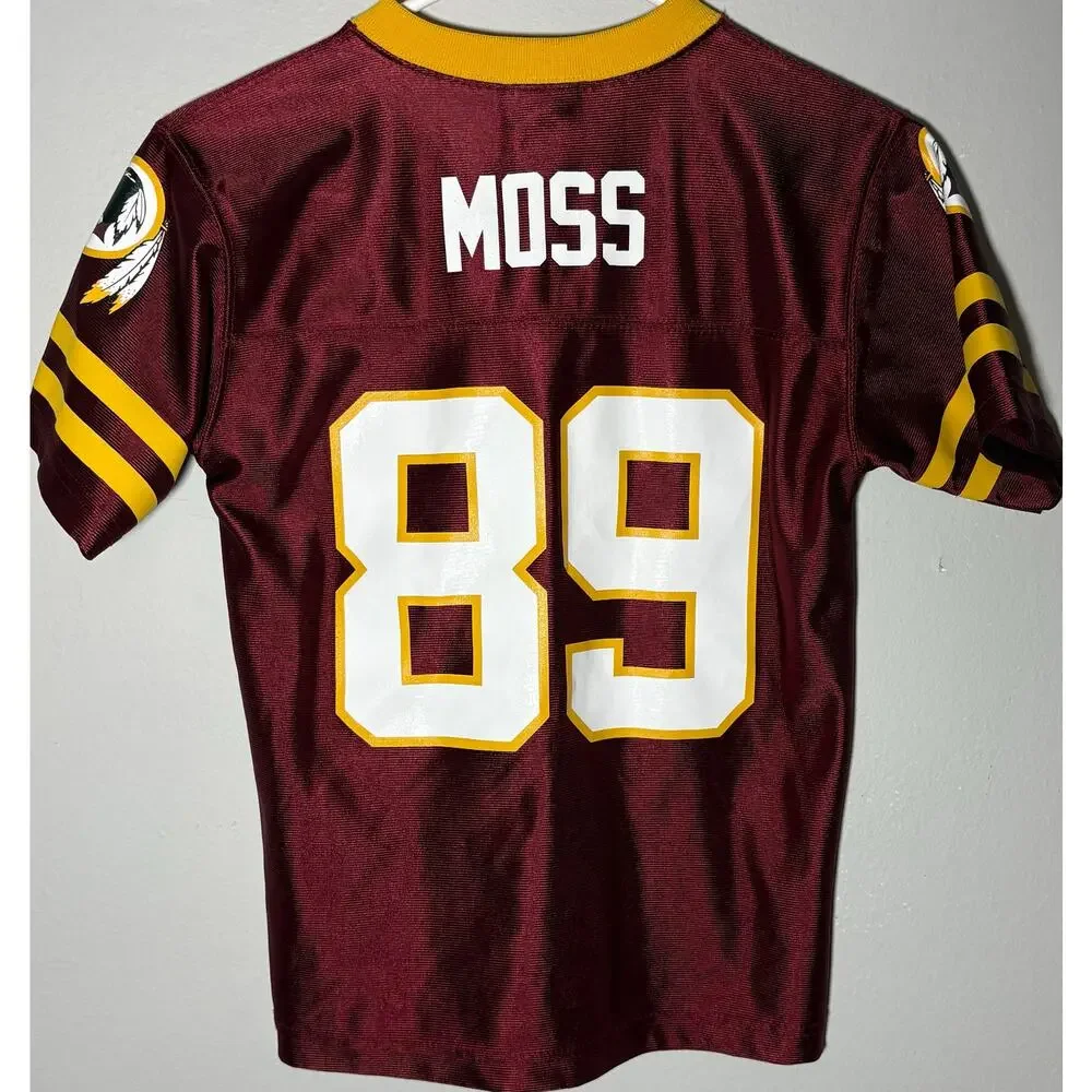 Washington Redskins Santana Moss #89 Burgundy NFL Team Youth Jersey Sz M